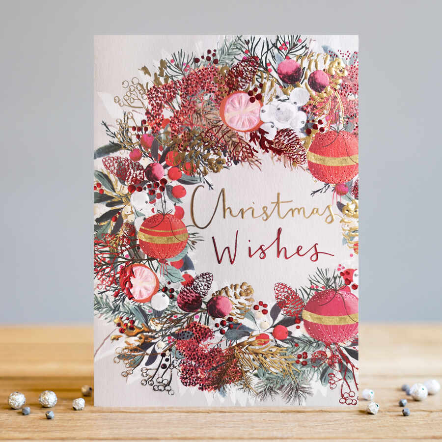 Felicitare - Christmas Wishes | Louise Tiler Designs