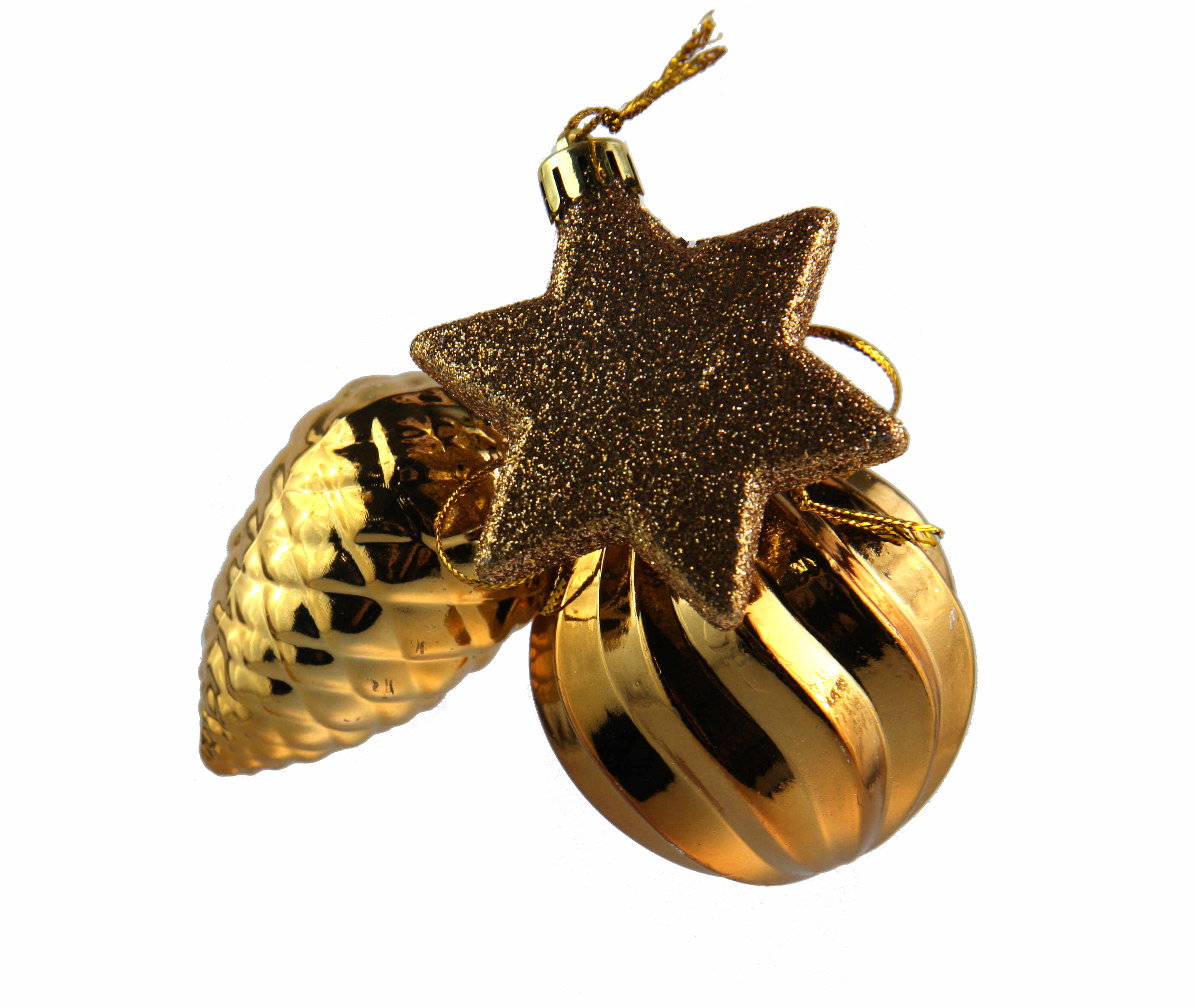 Glob decorativ - Brass Gold Bunch - mai multe modele | Kaemingk