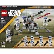 LEGO Star Wars. Pachet de lupta Clone Troopers Divizia 501 75345, 119 piese