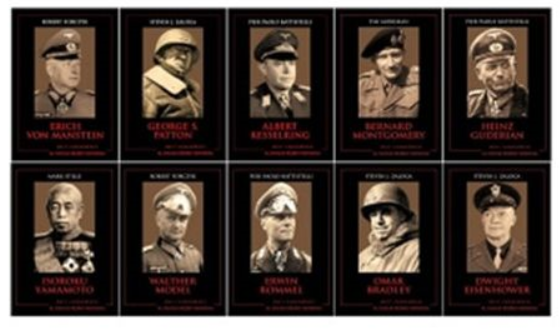 Set Mari comandanți în al Doilea Război Mondial (10 volume)