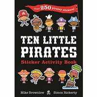 Ten Little Pirates Sticker Activity Book