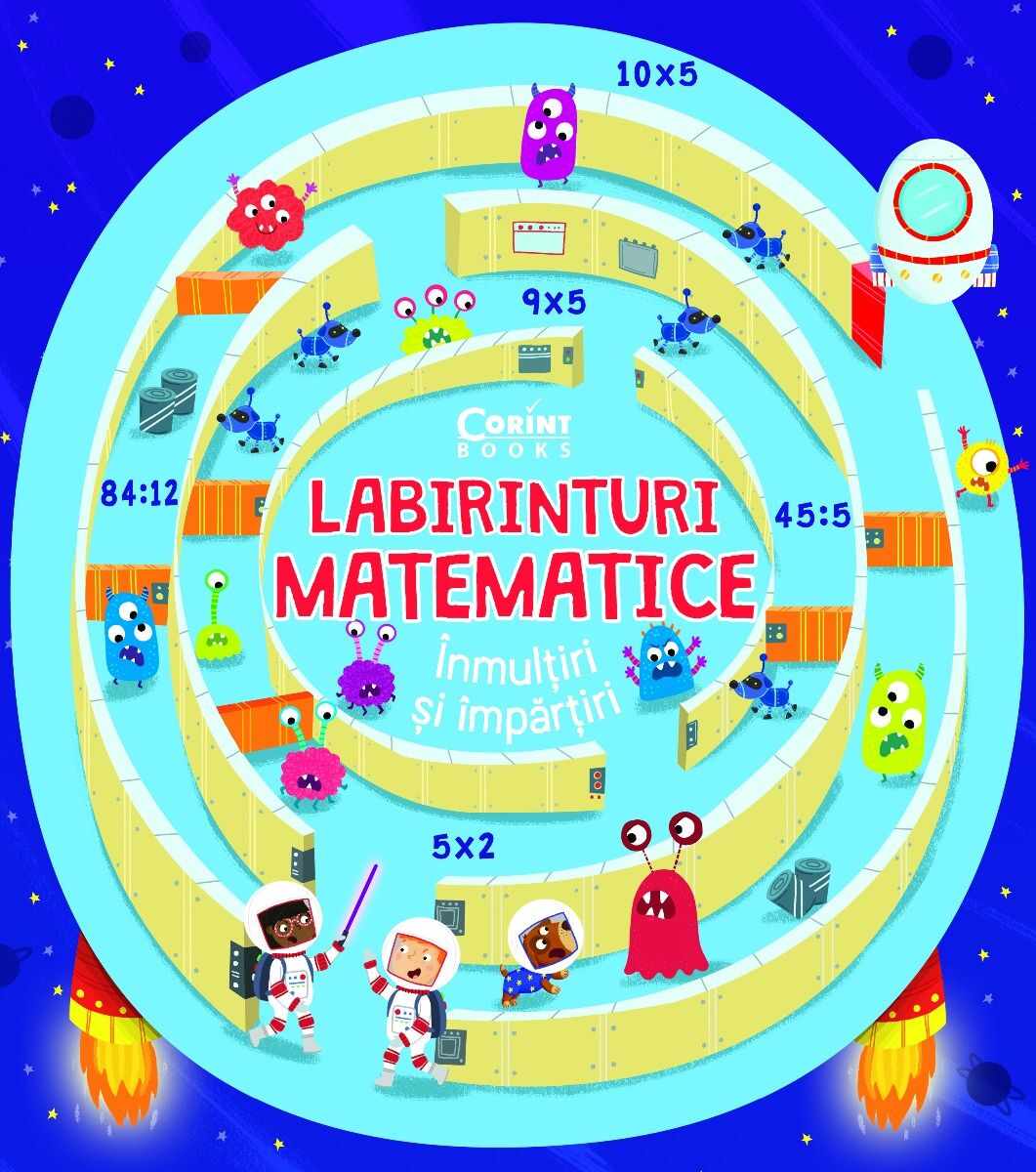 Labirinturi matematice – Inmultiri si impartiri | 