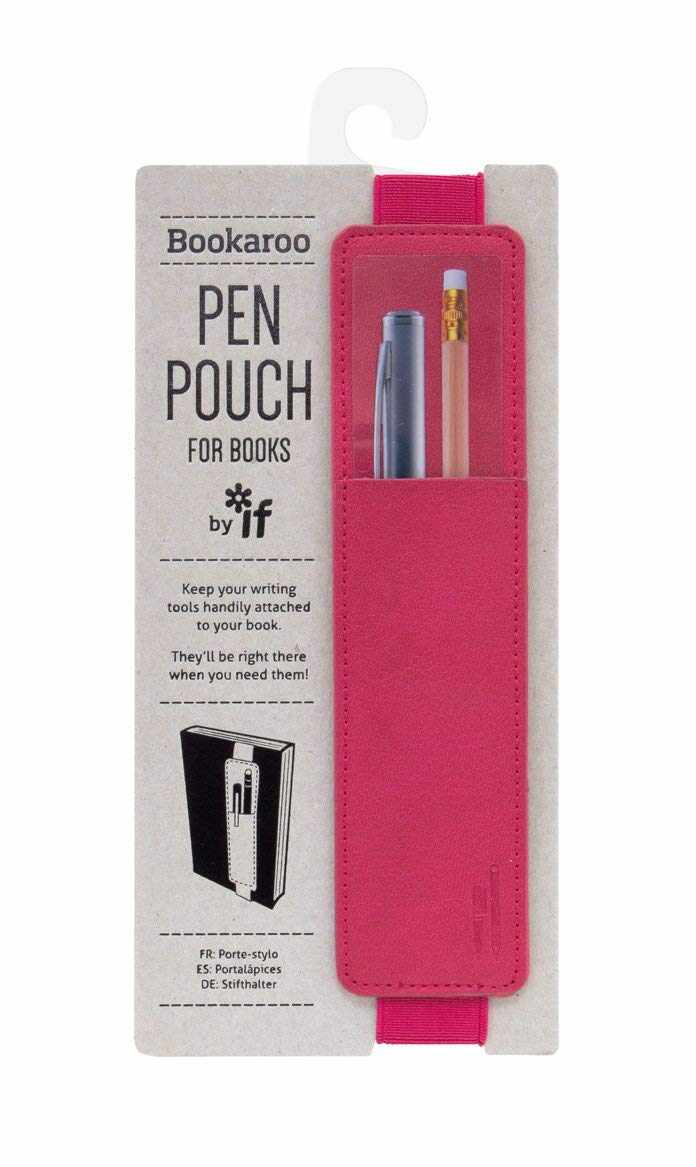 Semn de carte - Bookaroo Pen Pouch Pink | If (That Company Called)