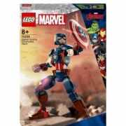 LEGO Marvel Super Heroes. Figurina de constructie Captain America 76258, 310 piese