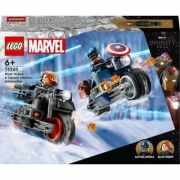 LEGO Marvel Super Heroes. Motocicletele lui Black Widow si Captain America 76260, 130 piese