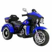 Motocicleta cu Acumulator, 2 motoare, 12V, 4A, albastru