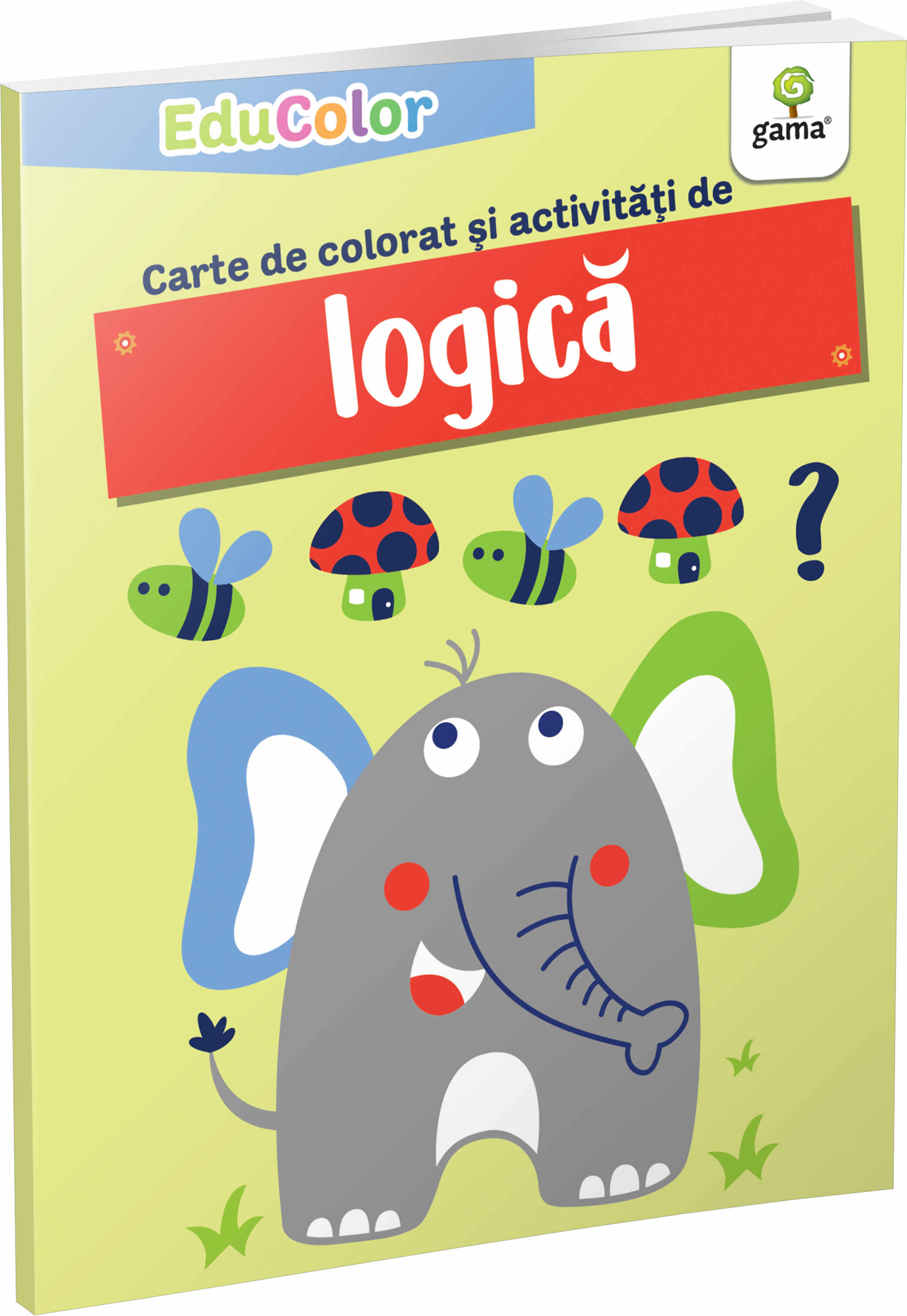 Carte de colorat si activitati de logica
