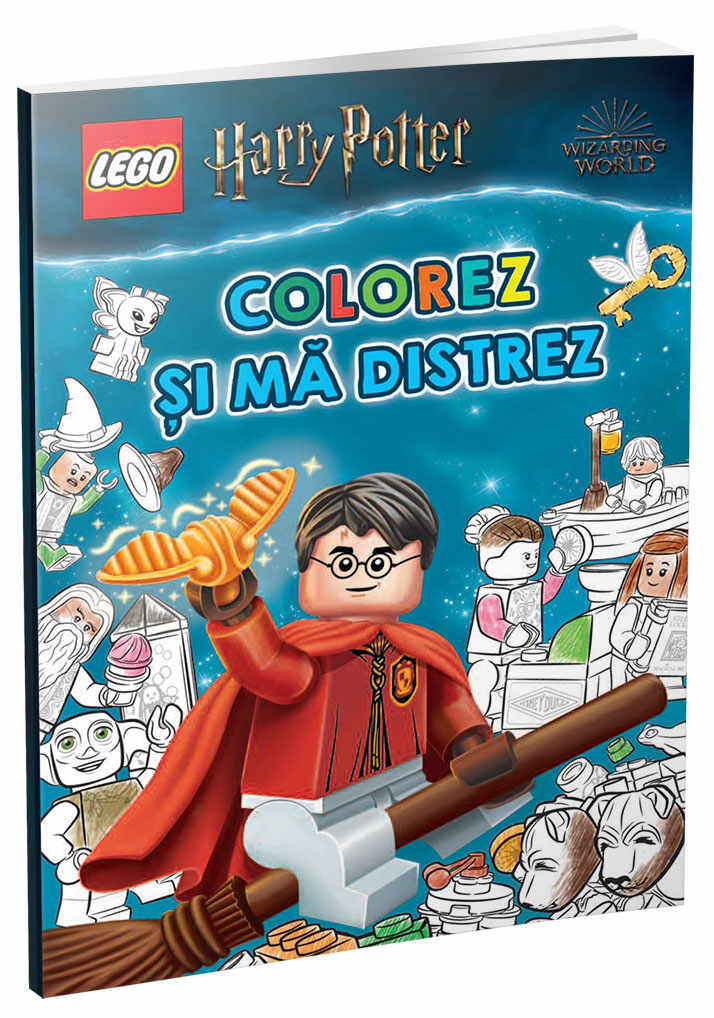 Colorez si ma distrez Harry Potter (carte de colorat)