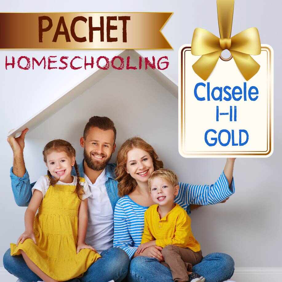 Pachet Homeschooling Clasele I-II Gold