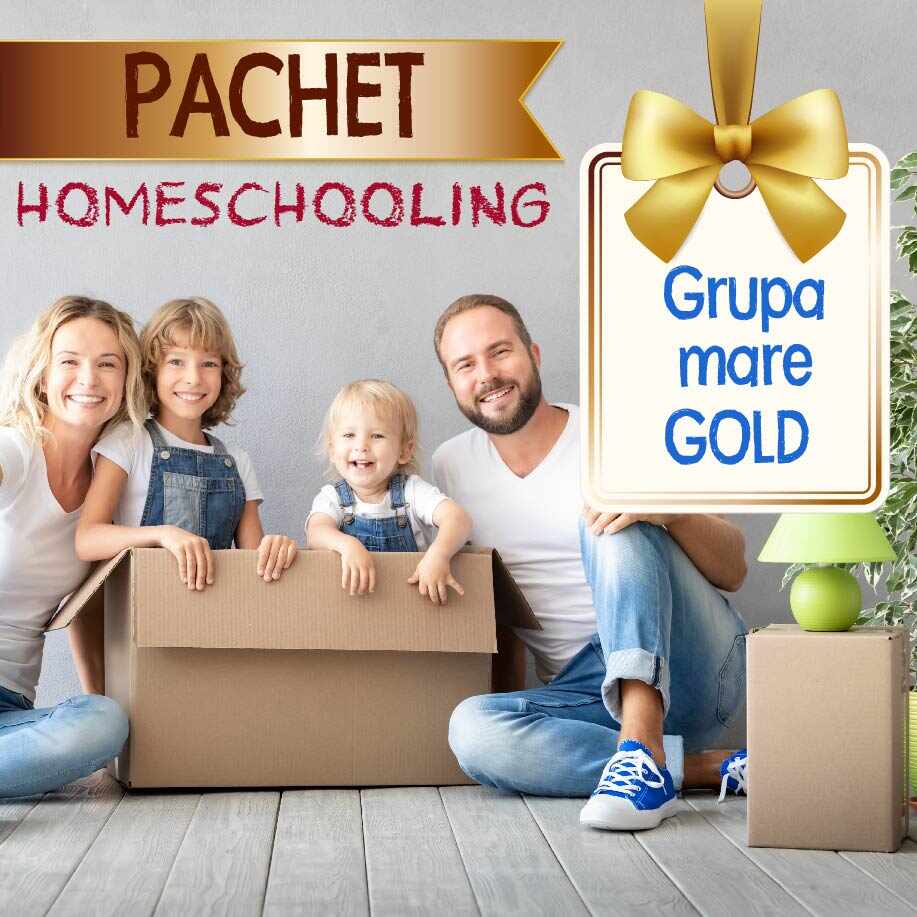Pachet Homeschooling Grupa mare Gold