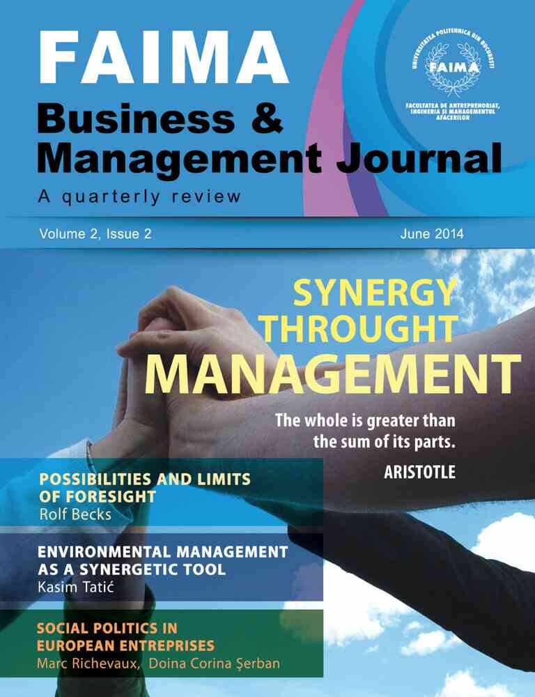 FAIMA Business & Management Journal – volume 2, issue 2, June 2014
