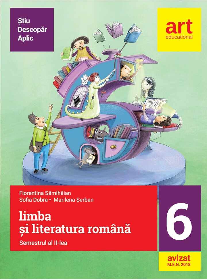 Limba si literatura romana. Clasa a VI-a. Semestrul al II-lea | Florentina Samihaian, Sofia Dobra, Marilena Serban