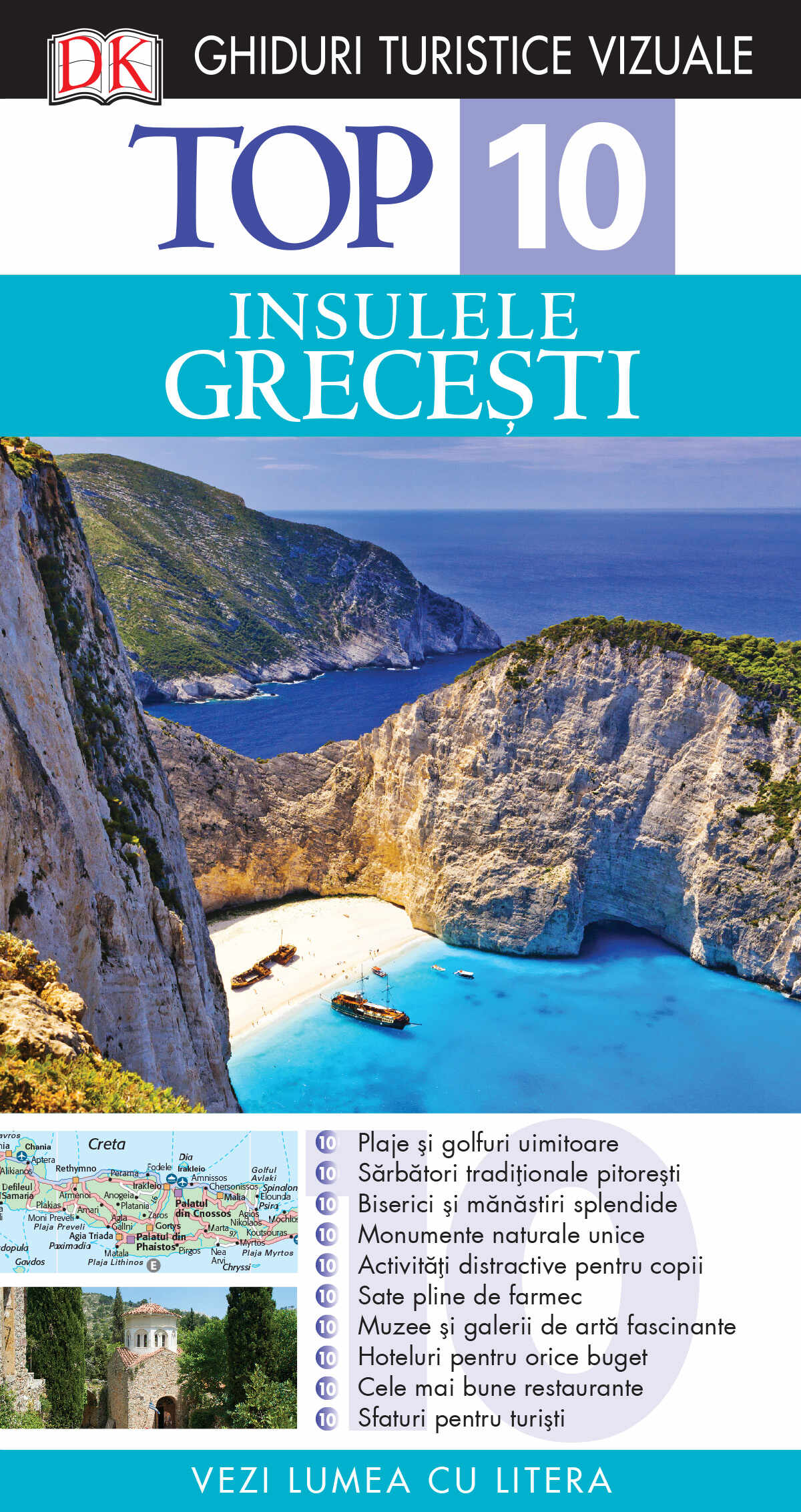 Top 10. Insulele grecești. Ghiduri turistice vizuale