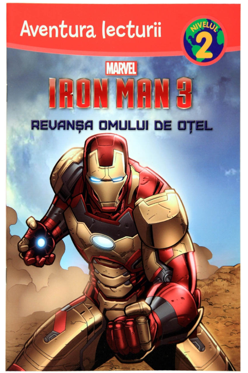 Marvel. Iron Man 3. Revanșa Omului de Oțel. Aventura lecturii (nivelul 2)
