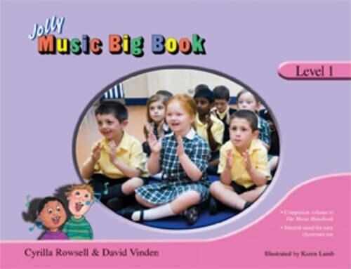 Jolly Music Big Book - Level 1 | David Vinden, Cyrilla Rowsell