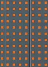 Quadro Notebook Grey on Orange Lined. B6 | Paper Oh