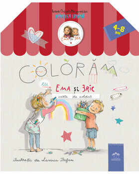 Coloram cu Ema si Eric - carte de colorat/Ioana Chicet- Macoveiciuc
