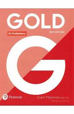 Gold New Edition B1 Preliminary Exam Maximiser with Key - Sally Burgess, Jacky Newbrook
