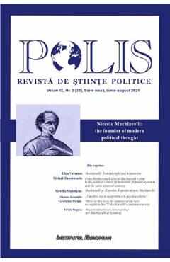 Polis Vol.9 Nr.3(33) Serie noua iunie-august 2021. Revista de Stiinte politice