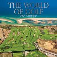 The World of Golf - 2024 Square Wall Calendar