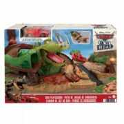 Set de joaca Dino si masinuta Cave Fulger McQueen