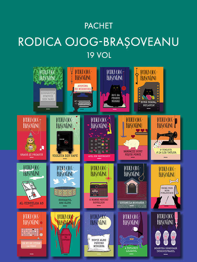 Pachet polițist Rodica Ojog-Brașoveanu 19 vol