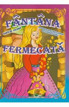 Fantana Fermecata. Carte de colorat - Fratii Grimm