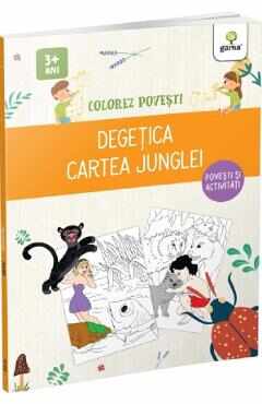 Colorez povesti: Degetica. Cartea junglei