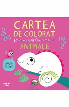 Cartea de colorat pentru copii foarte mici. Animale