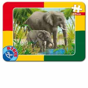 Mini 12 piese Animale - Elefanti