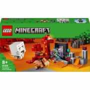 LEGO Minecraft. Ambuscada in portalul Nether 21255, 352 piese
