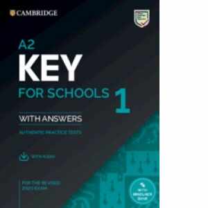 A2 Key for Schools 1 for the Revised 2020 Exam Student s Book with Answers with Audio with Resource Bank Authentic Practice Tests