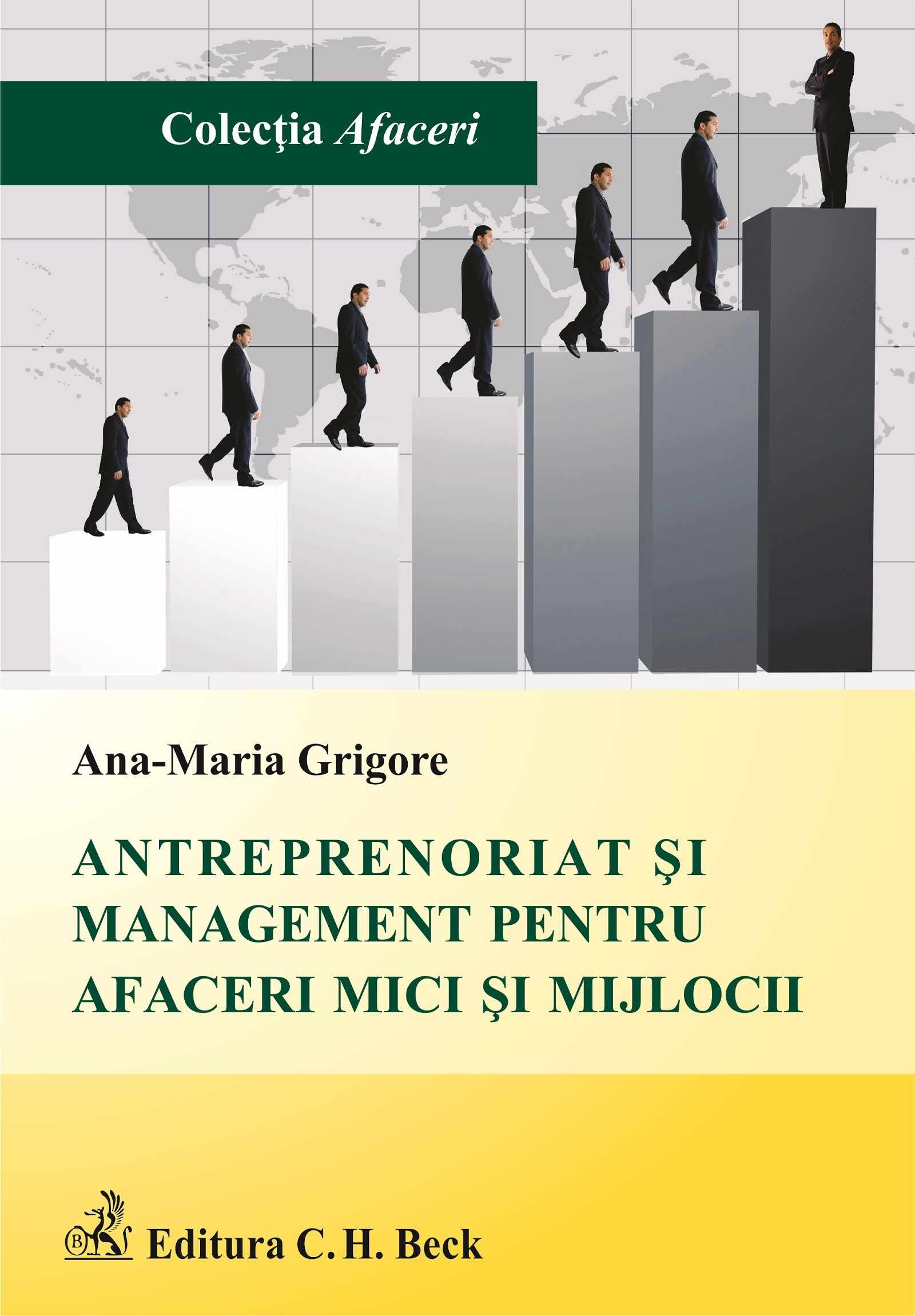 Antreprenoriat si management pentru afaceri mici si mijlocii | Ana-Maria Grigore