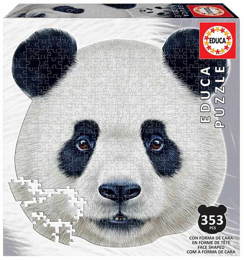 Puzzle cu 332 de piese - Cap de urs panda