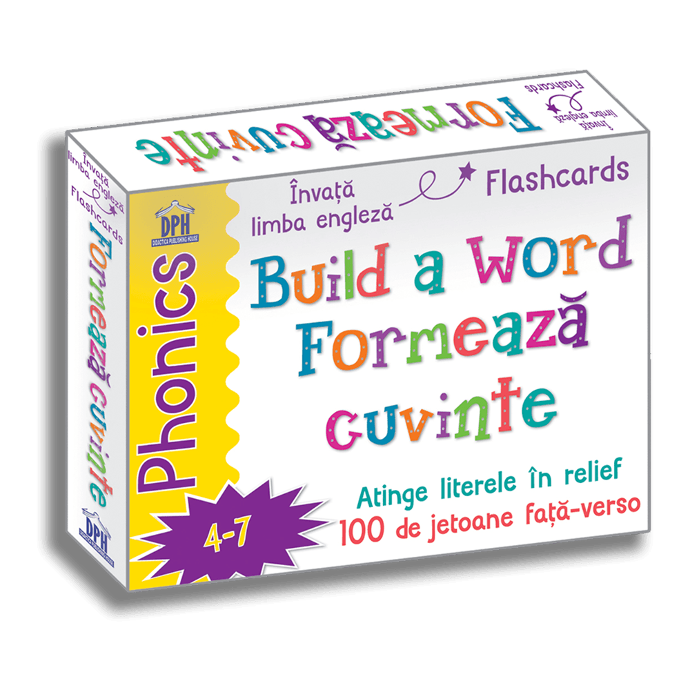 Build a word - Formeaza cuvinte - Jetoane Limba Engleza | Fran Bromage