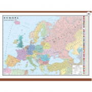 Europa. Harta politica 1000x700 mm, cu sipci (GHC2P1)