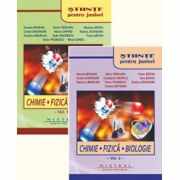 Stiinte pentru juniori, Set doua volume, Chimie, Fizica, Biologie (Olimpiada de Stiinte pentru Juniori ) Editia III-a