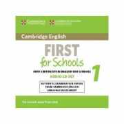 Cambridge English First for Schools 1 for Revised Exam from 2015 Audio CDs (2): Authentic Examination Papers from Cambridge English Language Assessmen