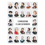 Set portrete - 25 compozitori clasici si moderni (PA1-2)