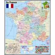 Harta murala La France - Plansa (FP0)