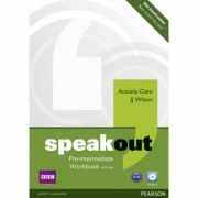 Speakout Pre-intermediate Workbook with Key and Audio CD - Antonia Clare