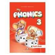 Curs limba engleza My Phonics 3 Manual cu cross-platform App - Jenny Dooley, Virginia Evans