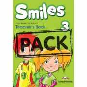 Curs limba engleza Smiles 3 Manualul Profesorului cu postere - Jenny Dooley, Virginia Evans