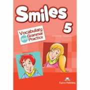 Curs limba engleza Smiles 5 Vocabular si Gramatica - Jenny Dooley, Virginia Evans