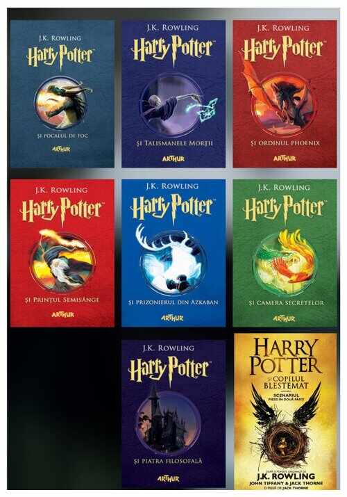 Colectia Harry Potter. Set 8 Volume