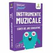 Instrumente muzicale. EduCard Junior plus. Carti de joc educative