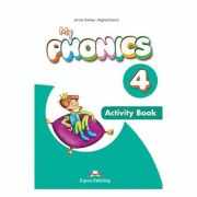 Curs limba engleza My Phonics 4 Caietul elevului cu cross-platform app. - Jenny Dooley