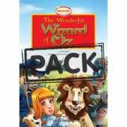 Literatura adaptata pentru copii The wonderful wizard of Oz Set cu MULTI-ROM - Virginia Evans