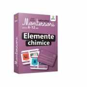 Elemente chimice. Carti de joc educative Montessori 6-12 ani