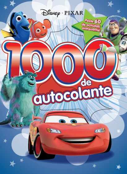 Disney Pixar. 1000 de autocolante